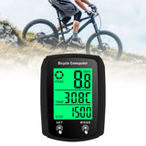 Digital Speed Odometer Motorcycle Speedometer Clock Temp Tester Meter Night Vision Waterproof Backlight Bike Bicycle Computer