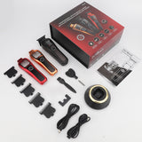 2024 New Resuxi G-27 High-power High-speed Hair Clipper DLC Coated Blade Electric Push Shear for Household Men 9500 RPM