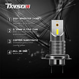 2pcs Aviation Aluminum H7 110W / Set Car CREE 5050 CSP LED Headlight Kit Canbus No Error Light 30000LM 6000K