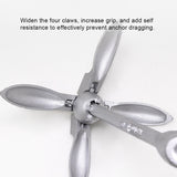 0.7/1.5KG Grapnel with 65ft Rope and Buoy Marine Anchor for Kayak Fishing Canoes Jet Ski SUP Board