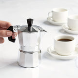 1pc, Classic Stovetop Espresso And Coffee Maker - Reusable Aluminum Moka Pot For Italian And Cuban Coffee Brewing