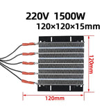 220V 1500W High Resistant Ceramic PTC Constant Temperature Air Electric Heater Heating Piece 96B4 Lead
