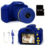 Upgrade And Portable Toddler Digital Kids Camera Long Lens HD Digital Video Camera