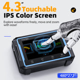 3in1 Oscilloscope Multimeter Dual Channel Oscillometer Signal Generator hine 4.3inch IPS Display Oscope Meter 250MSa/s