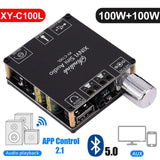 ZK-TB21 2x50W+100W Power Audio Stereo Amplifier Board Bass AMP AUX 2.1 Channel Bluetooth-compatible5.0 Subwoofer Speaker Module