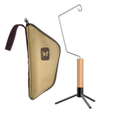 Camping Lantern Stand Free Standing Tabletop Lamp Pole for BBQ Garden Hiking