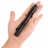 Portable strong light mini pencil shaped flashlight, size 7, two flashlights