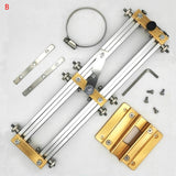 2 In 1 Punch Locator Invisible Connector Slotting Fixture Woodworking DIY Tools