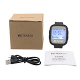 TD106 Watch Receiver Restaurant Service Wireless Caller IP54 Waterproof
