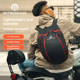 OFFBONDAGE Motorcycle Helmet Bike Gear Bag Travel Folding Ride Storage Camping Backpack