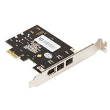 PCI Express 3 Port Firewire 1394B & 1394A PCIe 1.1 x1 Card TI XIO2213B Chipset