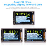 MIC+E Digital Clock Meter - Sound Level & Music Spectrum Visualizer Analyzer for Home Decor
