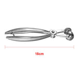 1 PCS Silver Metal Cherry Pitter Olive Pit Easy Remover Hand Removal Core Tool Kitchen Fruit Vegetable Corers Pitter