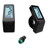 Ebike LCD Mini Meter KT-LCD4 Display Waterproof Connector for KT Controller Electric Bicycle Conversion Kit