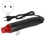 2X EU Plug 220V 300W DIY Mini Hot Air Heat Gun Tool For Wrapping Shrink Tubing Drying