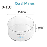 Aquarium water magnifying glass, seawater coral fish tank observation mirror, aquarium viewing device Marine Coral