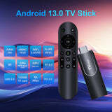 MX10 ATV Stick Android 13 6K H618 Dual Wifi 2.4G&5G HDR10+ BT4.1 Voice Assistant Control HD Media Player 2G 16G TV Box