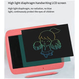 Rechargeable LCD Writing For Kids, 9 Inch Colorful Doodle Board, Erasable Tablet Drawing Pad