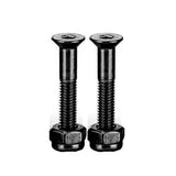 16 Set 1 Inch Mounting Bolts Hardware Screws Skateboard Parts