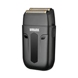 2024 New WMARK NG-984 Oil Head Gradient Whitener Stainless Steel Etched Titanium-plated Two Knife Mesh Blade Clipper