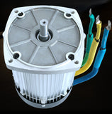 Permanent magnet DC brushless motor 60V 72V 2200W watt modification with base electric tricycle mobility four-wheeled car