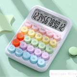 Calculator, nical keyboard, desktop computer office, creative student science, color calculator, learning office consumable