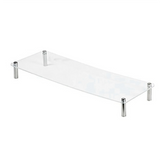 3Pcs Set of Ladder Acrylic Cupcake Hand Puppet Jewelry Transparent Cosmetic Display Stand