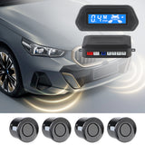 12V Car Parking Sensors PDC Parktronics System Detection Auto Accessories Smart Buzzer LCD Diplay Sound Alert Indicator
