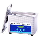 Stainless Steel Ultrasonic Cleaner Bath, Digital Ultrasound Wave, Cleaning Tank for Coins, Nail Tool Part, 800ml