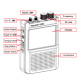 New Firmware 2.30 Second Generation DSP2 SDR Malachite Radio Receiver 10kHz-380MHz 404MHz-2GHz 5000mAh Battery Adjustable Filter