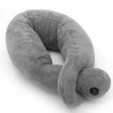 Relax Muscles Relieve Stress Vibrating Massaging Neck Pillow Massage Therapy Cushion