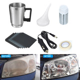 Automotive Care Cleaning Tool 200ML Headlamp Restoration Kit Auto Headlights Renovation Polishing Restorer Set for Car Headlight