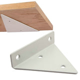 2PCS Triangle Bracket Support Wall Shelves Right Angle Fixed Bearing Shelf Bookshelf Hardware Fitting Furniture Mounted