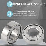 12PCS Steel Bearing 3X6X2mm for WPL C14 C24 C34 C44 MN D90 MN-90 MN99S RC Car Spare Parts Upgrade Accessories
