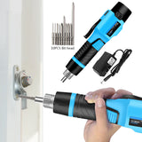 Cordless Electric Rechargeable Screw Driver Kit Drill Household Screwdriver With Accessories Power Tool