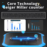 FNIRSI -01 Geiger Counter Nuclear Radiation X-ray Beta Gamma Detector Dosimeter Y-ray β-ray Radioactive Tester