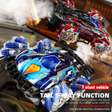 1:14 Gravity Gesture Sensor Light Spray Cool Remote Control Stunt Car Children's 4WD Off-road Vehicle Toy