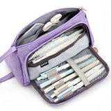 Plaid pencil case