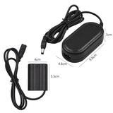 CP-W235 Dummy Battery DC Coupler Charger + 8V 3A AC Adapter Camera Supply with Power Plug for Fujifilm X-T4