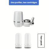 3pcs/set  Faucet Water Purifier Kitchen Tap Water Filter Household Water Filter Filter Water Quality 2 Filter