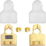 Car Terminal Connectors Voltmeter Positive Negative Shim Battery Post Clamp Cable Ends for Auto Camper Trailer