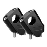 22mm Motorcycle Handlebar Riser Aluminum Alloy Motocross Heightening Clamp Mount Pit Bike Motorbike Accessories