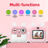 Instant Print Photo Kids Camera Mini Thermal Printer Video Digital Children Camera For Photography Educational Toys Gift