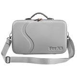 1 PCS Gray PU+Spandex Carrying Case - 360 X3 Storage Bag for Insta 360X3 Action Camera Handbag Box