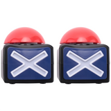 2PCS Answer , Alarm Sound Play Button with Light Trivia Quiz Got Talent Buzzer Game Toys