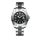 Brand ONOLA Business Casual luxury retro stainless steel golden men's watch high quality gold watches men