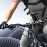 Bicycle Riding 360 Rotation Mountain Bike Mobile Bracket Spinning Phone Holder for 4.7-6.8 Inch Smartphone