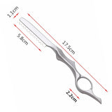 7Pcs Set 6.0" Hair Scissors Stainless Steel Hair Cutting Scissors Barber Shop Hairdressing Thinning Shears Haircut Salon C1001-B