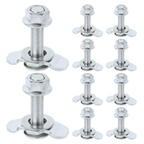 Fittings L-Track Threaded Double Stud Lug Fitting Tie Down, Used with L Track Rails, Sier
