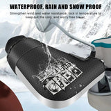 Universal Waterproof Motorcycle Scarf Hand Protector for Winter Windproof Thickened Warm Mobile Handlebar Cover Gloves